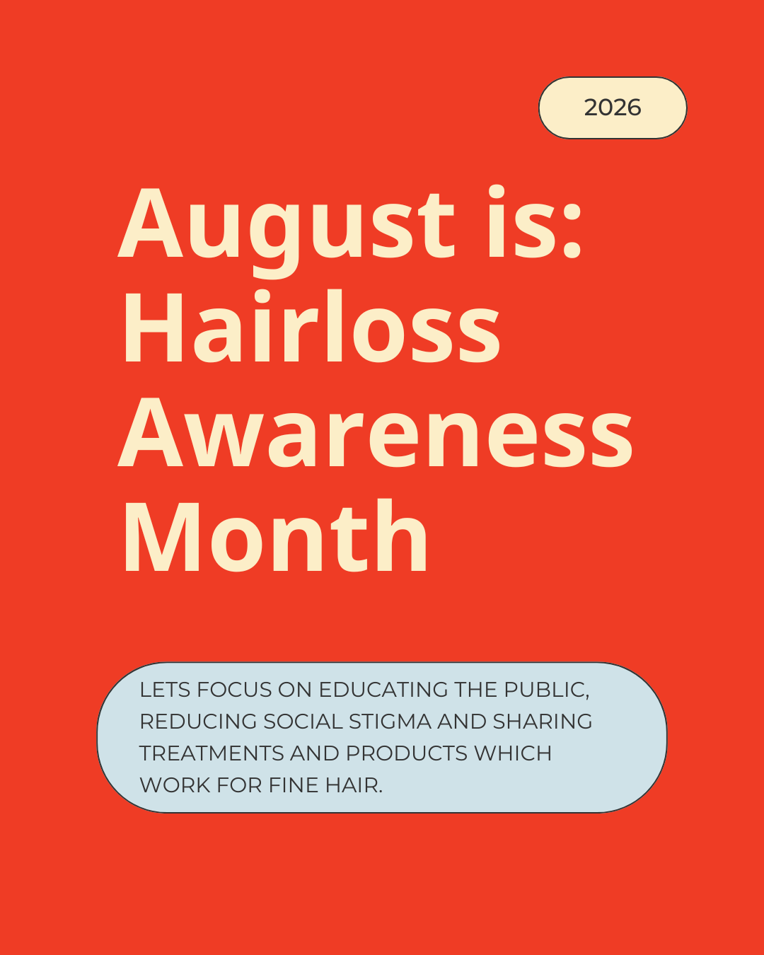 It's Hair Loss Awareness Month. Let's Talk About It.