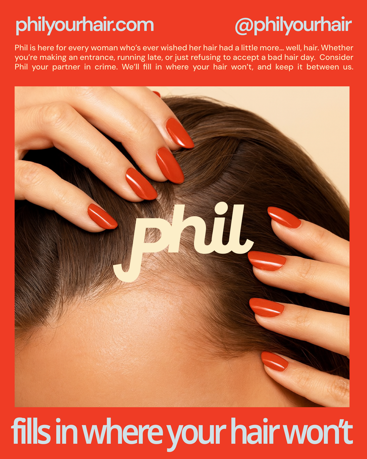 Fine and thinning hair deserves better. Here's why Natalie and Melissa built Phil after months of searching for solutions that didn't exist yet