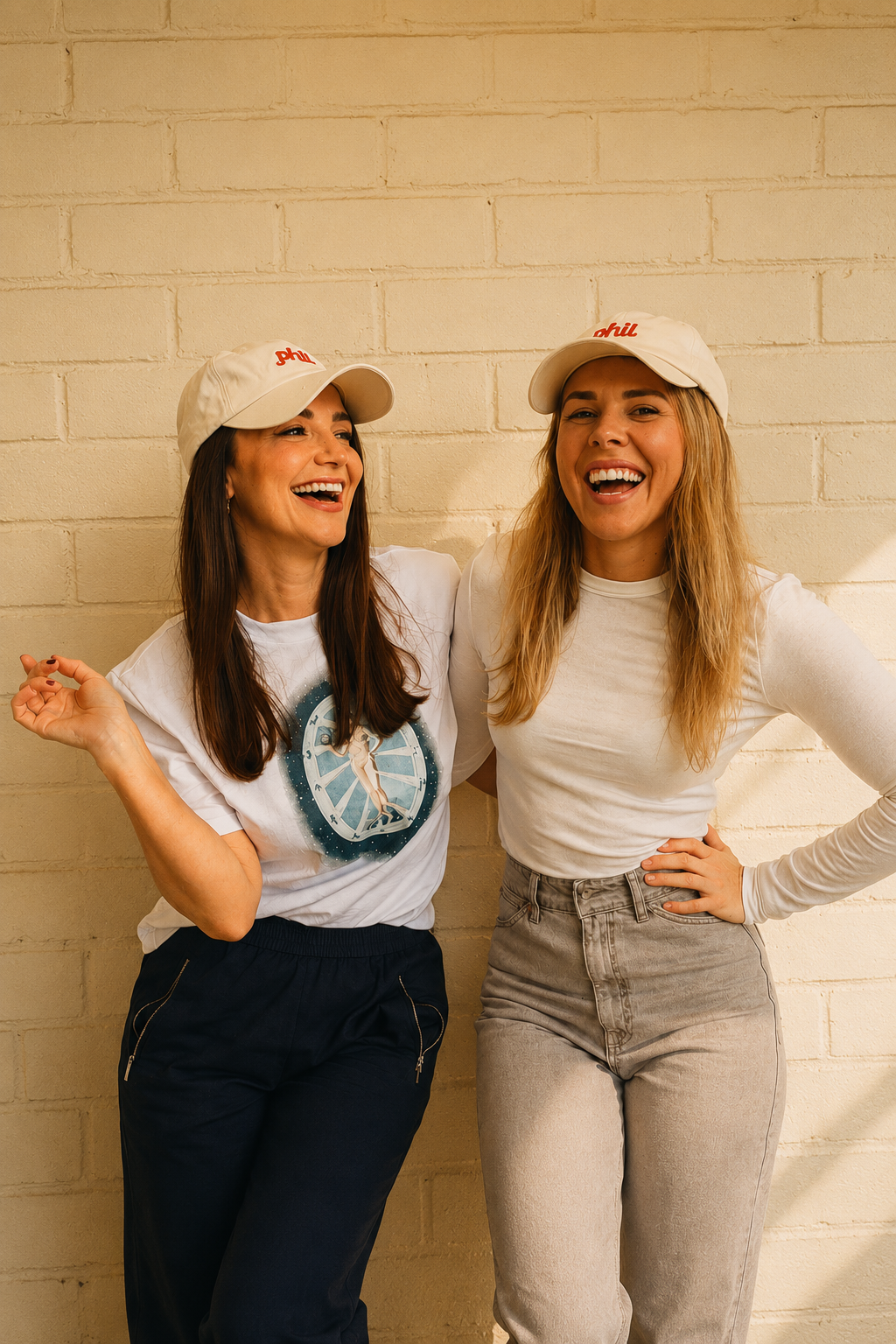 Melissa and Natalie, founders of Phil